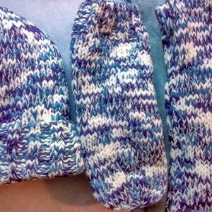 Lands End Triple Threat Blue/White Trio Set